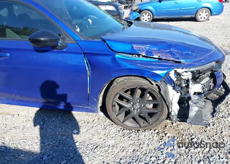 2022 Honda Civic Sport из США, поврежденный, VIN 2HGFE2F55NH575435